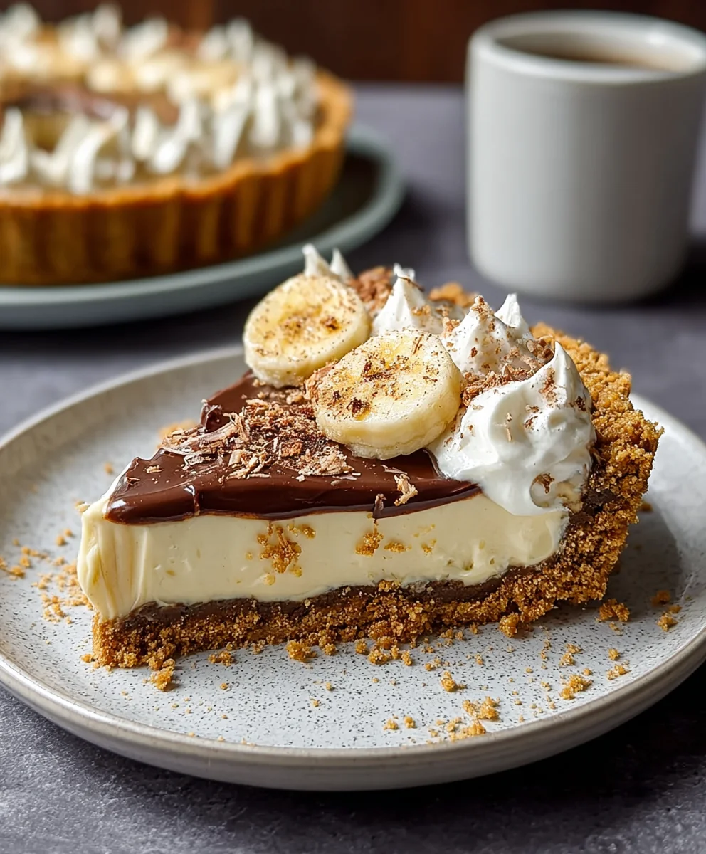 Easy Banoffee Pie Recipe - Delicious Banana Toffee Treat