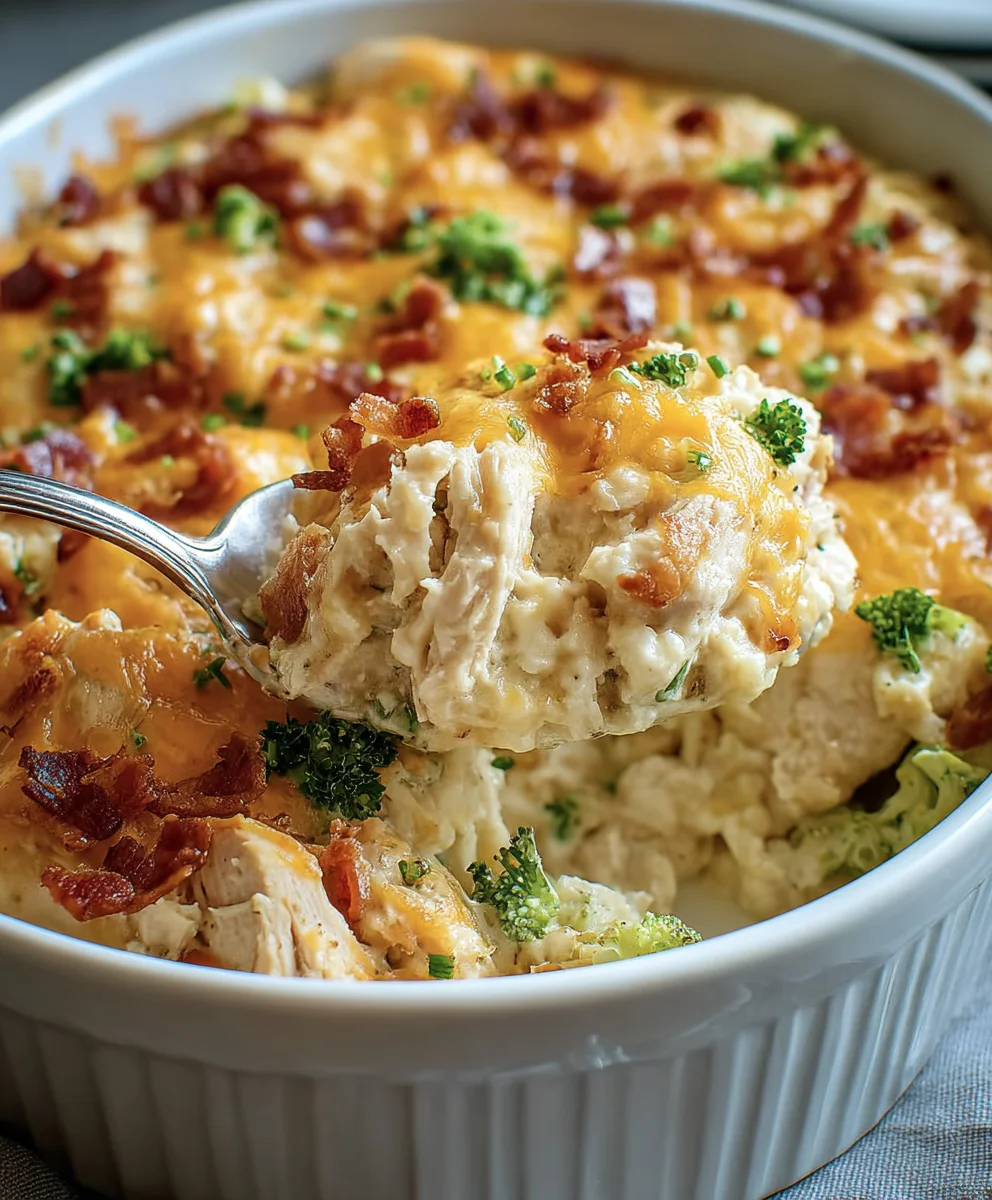 Easy Low-Carb Chicken Casserole Delight