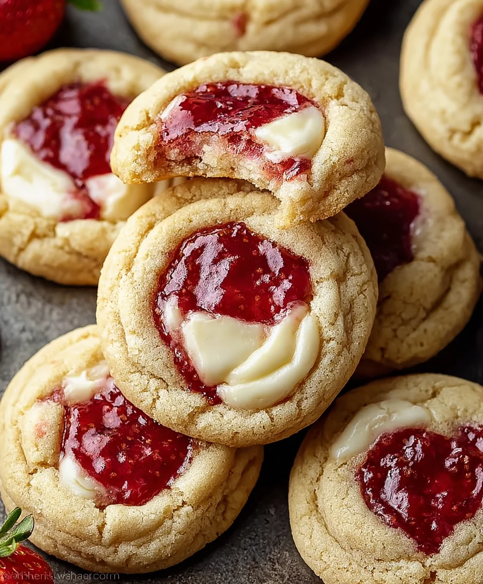 Strawberry Cheesecake Cookies - Easy & Delicious Recipe