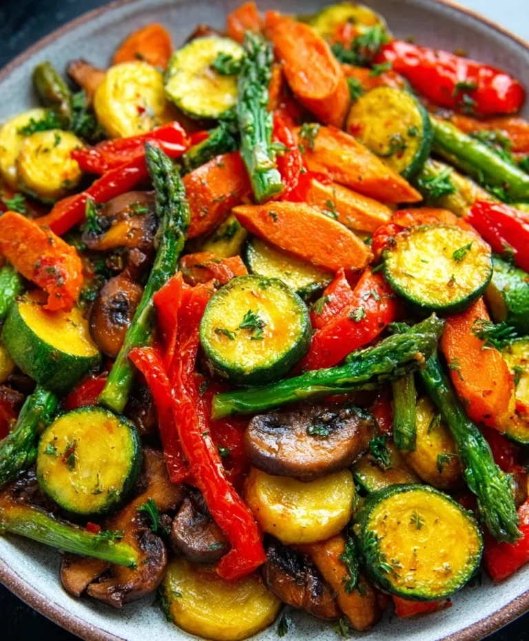 Healthy Sautéed Vegetables Quick Flavorful Side