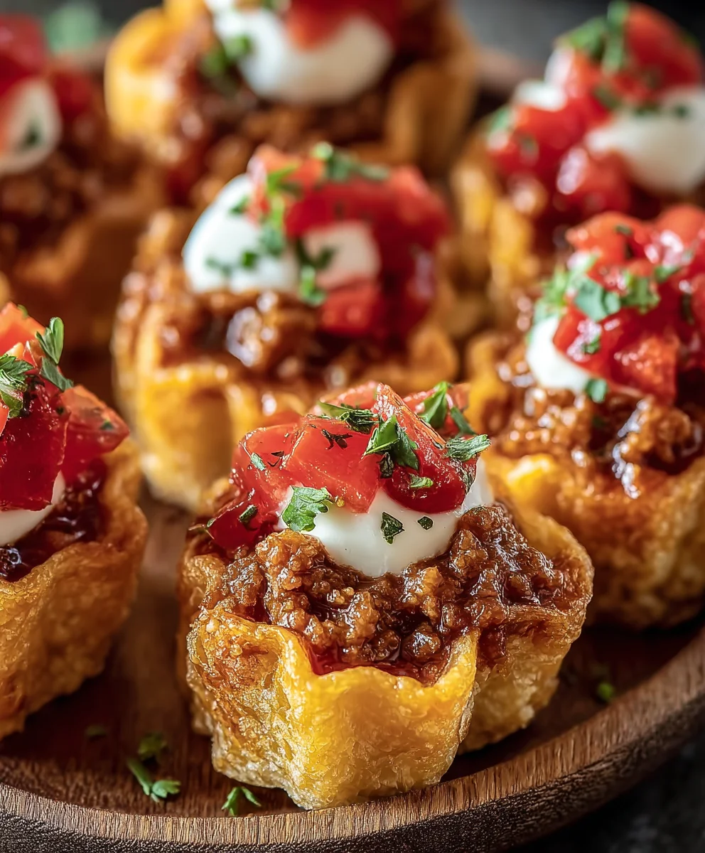 Easy Beef Party Bites- Crowd Pleasing Appetizer Recipe