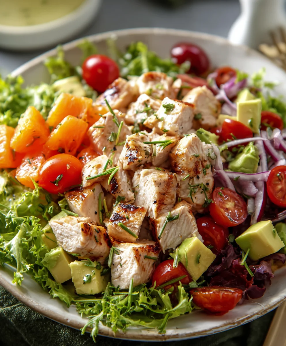 Hawaiian Chicken Salad - Gluten Free & Whole Health