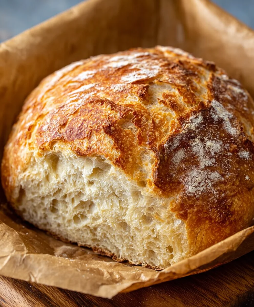 Easy No-Knead Bread - Delicious & Simple Recipe