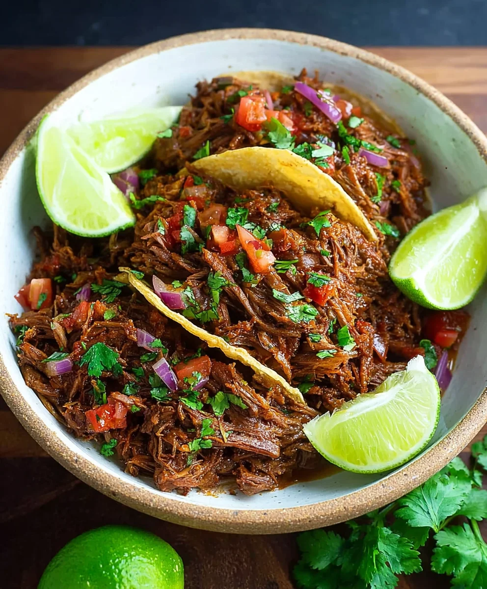 Easy Mexican Shredded Beef- Tender & Flavorful
