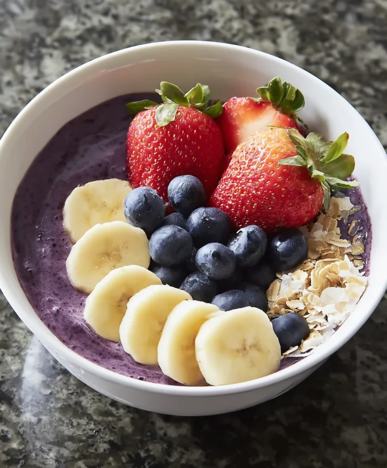 Fresh Acai Bowl Recipe – Vibrant Healthy Breakfast