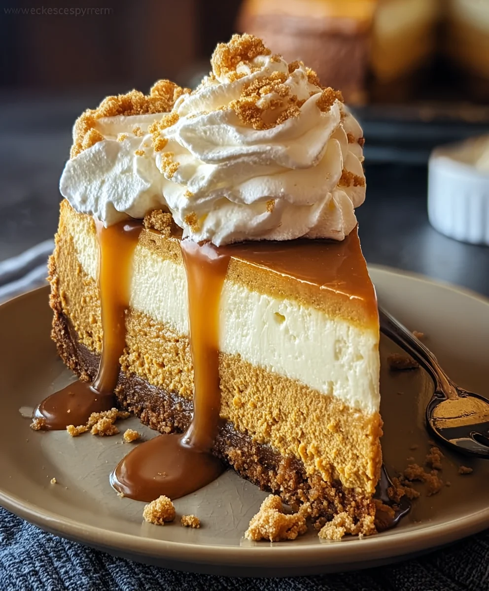 Decadent Pumpkin Cheesecake Recipe-Fall Favorite
