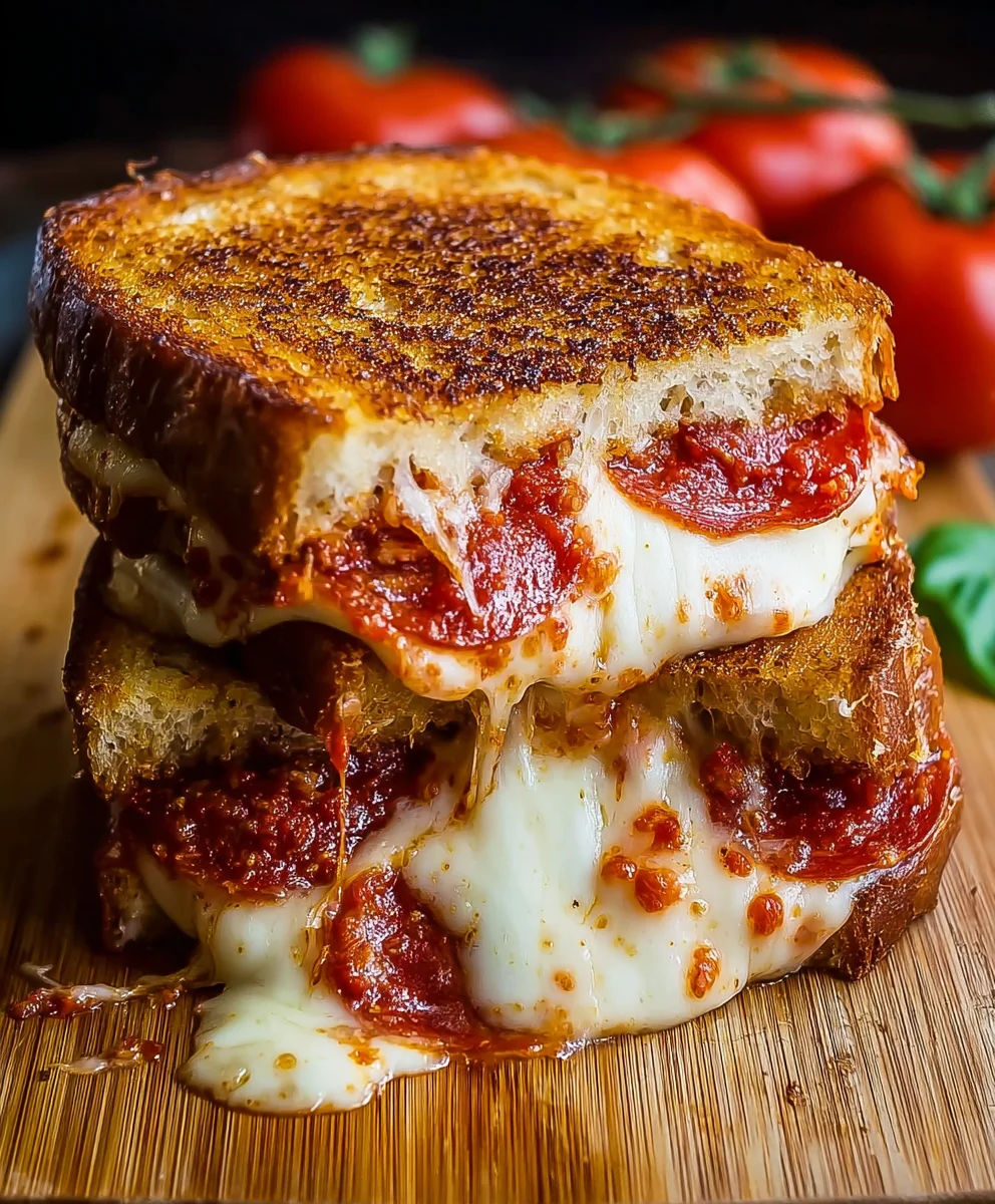 Quick Pizza Grilled Cheese - Easy & Delicious Recipe