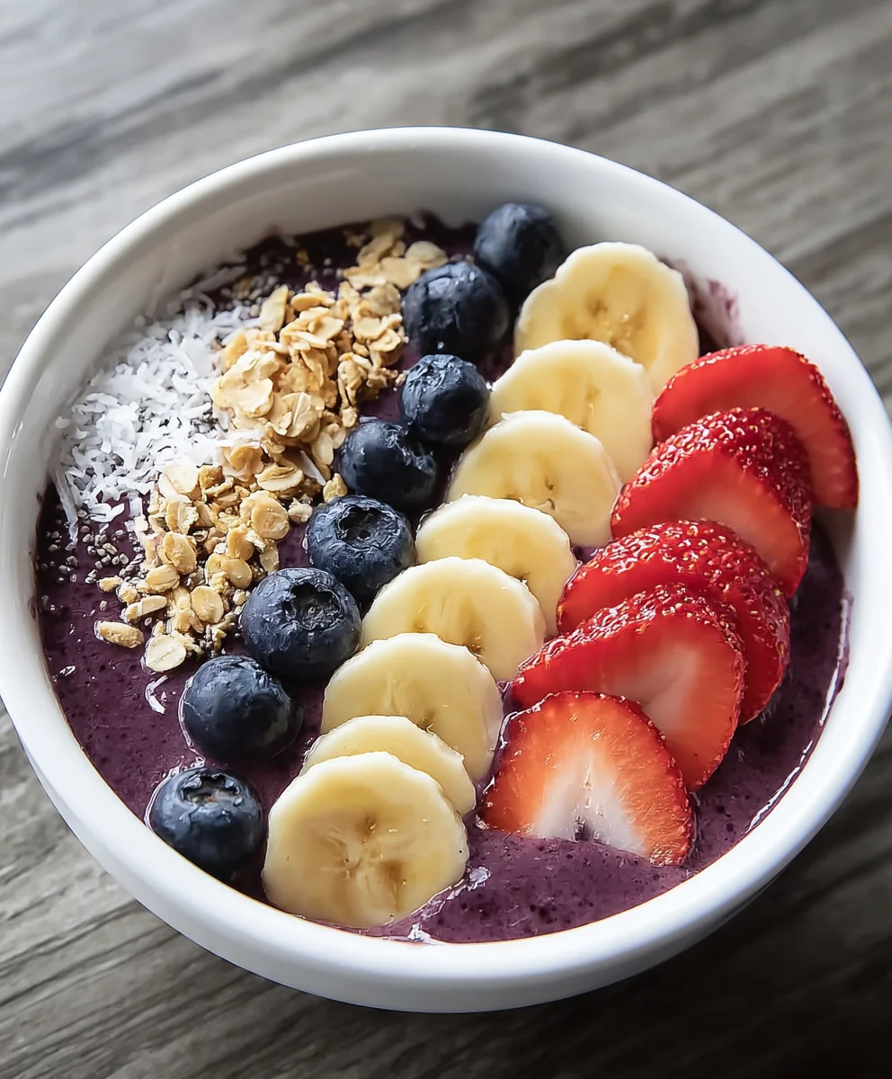 Fresh Acai Bowl Recipe - Vibrant Healthy Breakfast