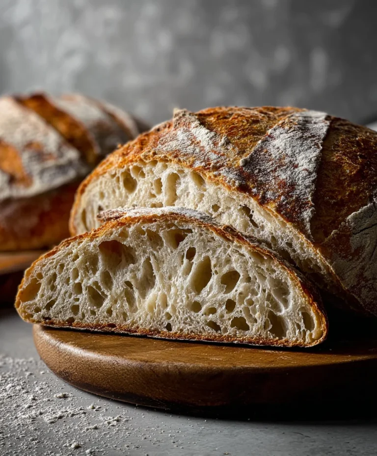 Easy Sourdough Bread Recipe-Perfect Crusty Loaf
