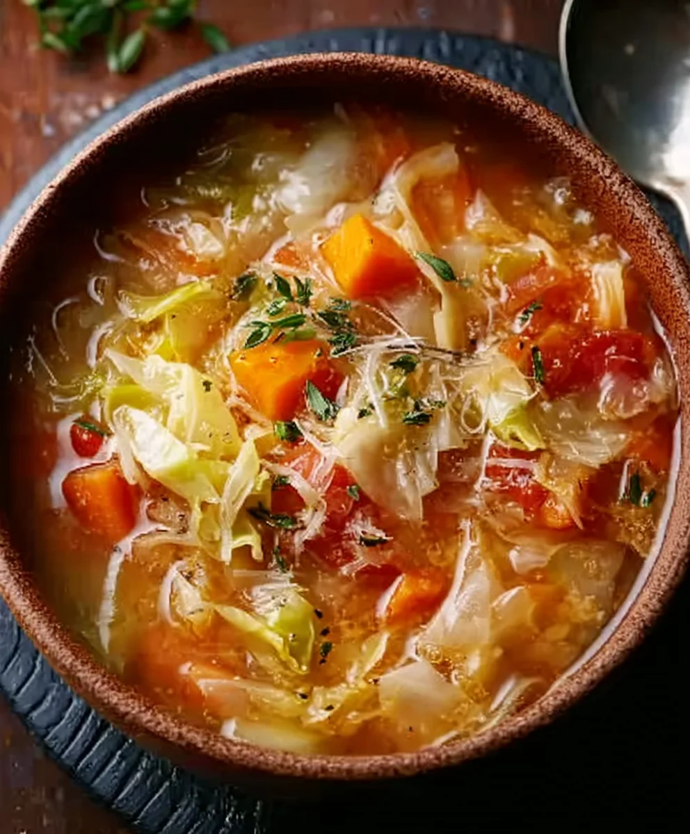 Fat-burning Cabbage Soup Recipe - Quick & Healthy
