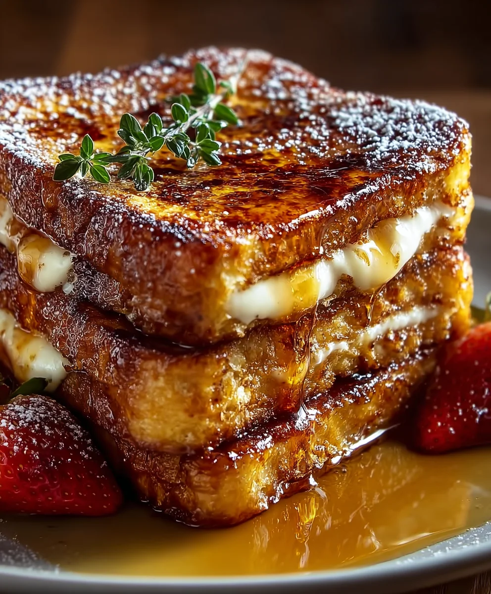 Crème Brûlée French Toast- Decadent Breakfast Treat