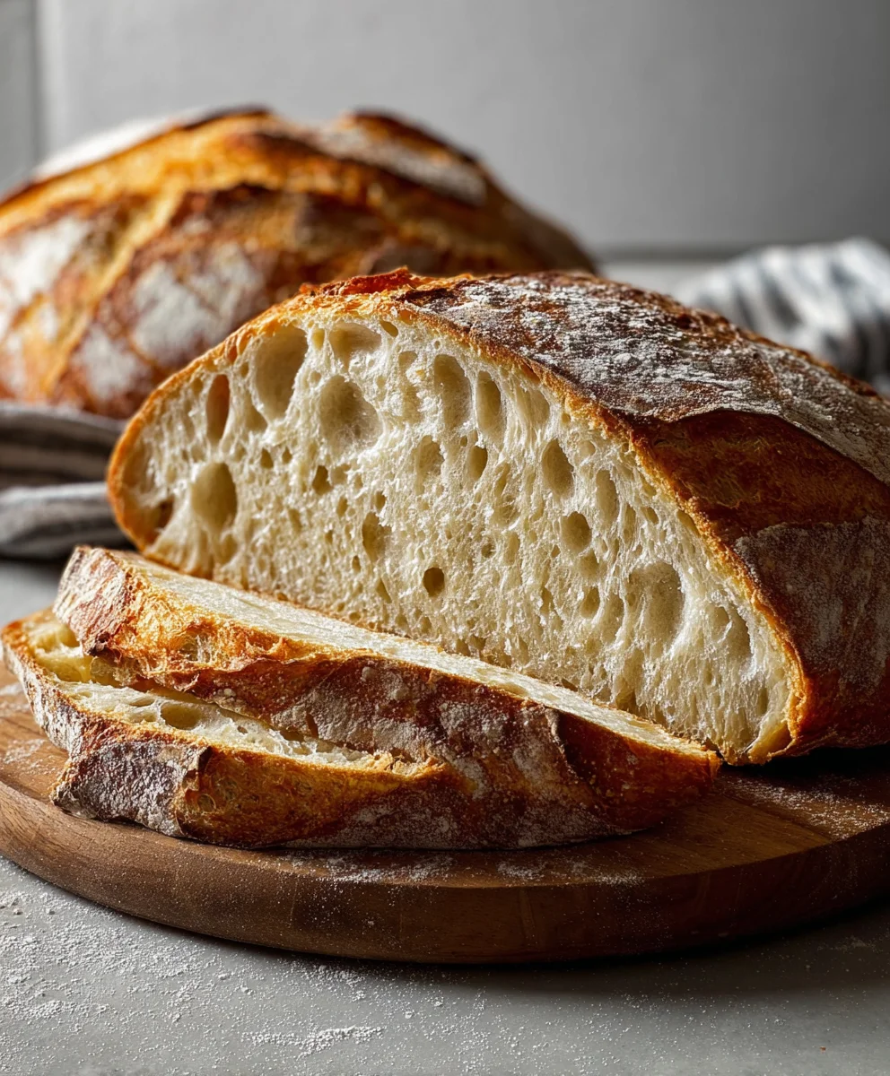 Easy Sourdough Bread Recipe-Perfect Crusty Loaf