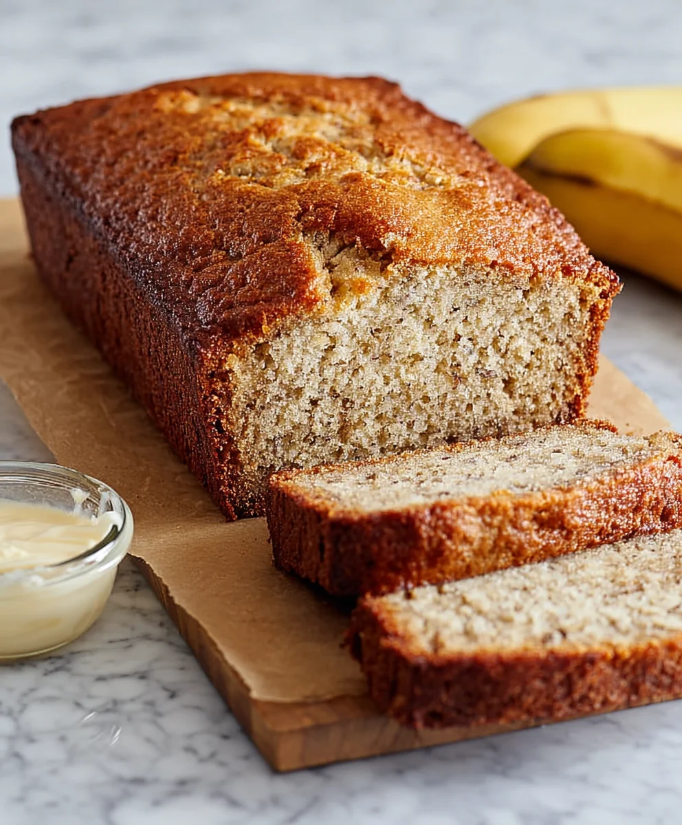 Easy Moist Banana Bread Recipe - Delicious & Simple