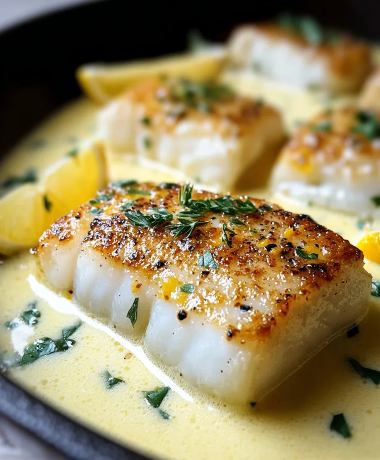 Coconut Lemon Cod – Easy Weeknight Dinner