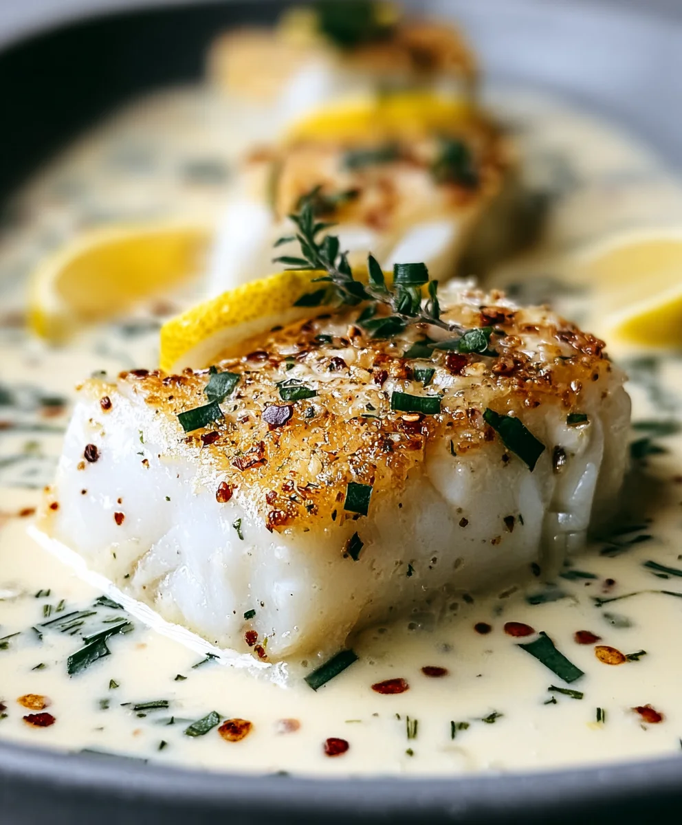 Coconut Lemon Cod - Easy Weeknight Dinner