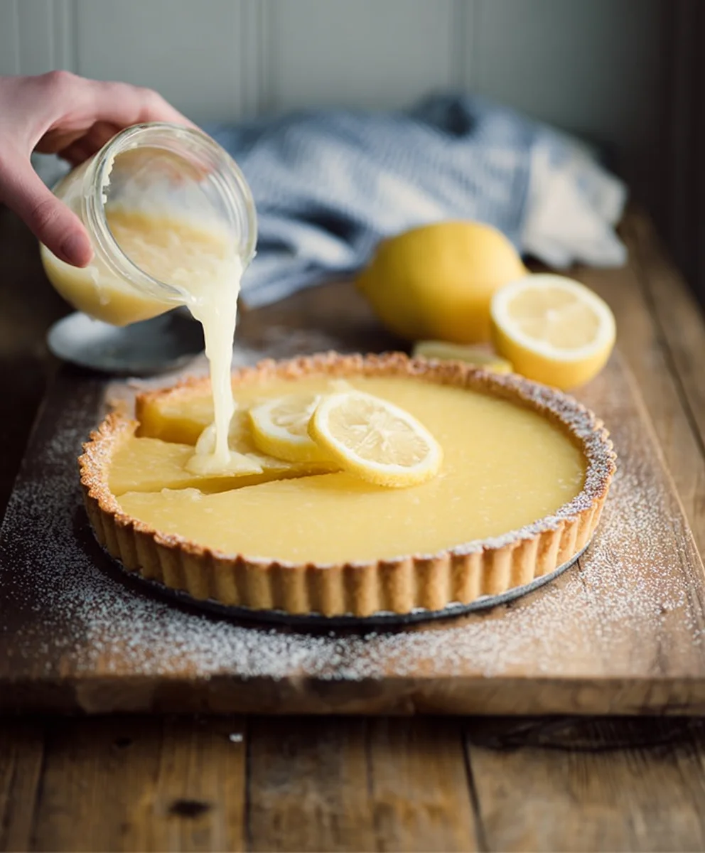 Easy Lemon Tart Recipe - Zesty & Delicious Dessert