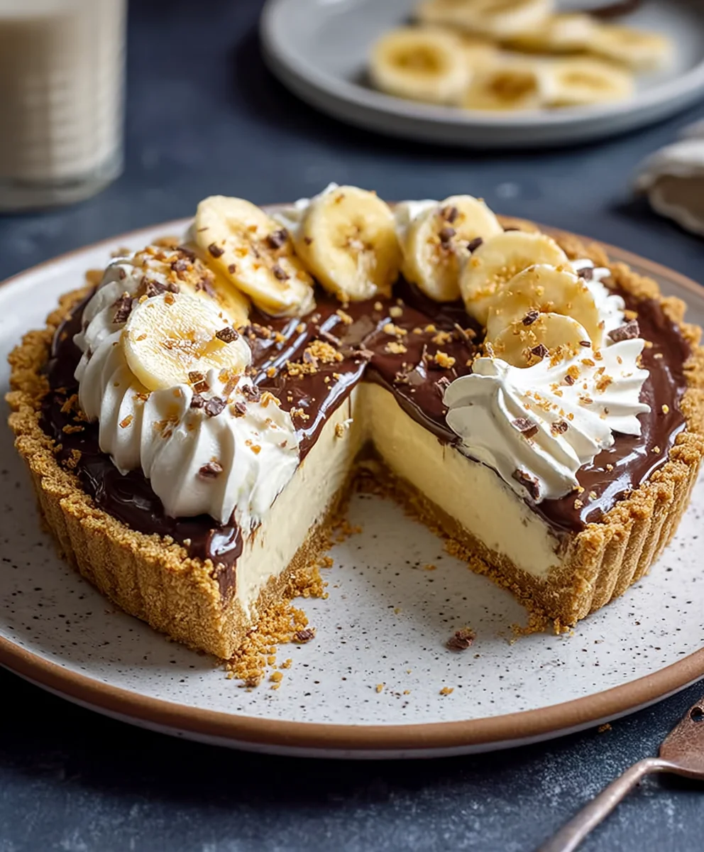 Easy Banoffee Pie Recipe - Delicious Banana Toffee Treat