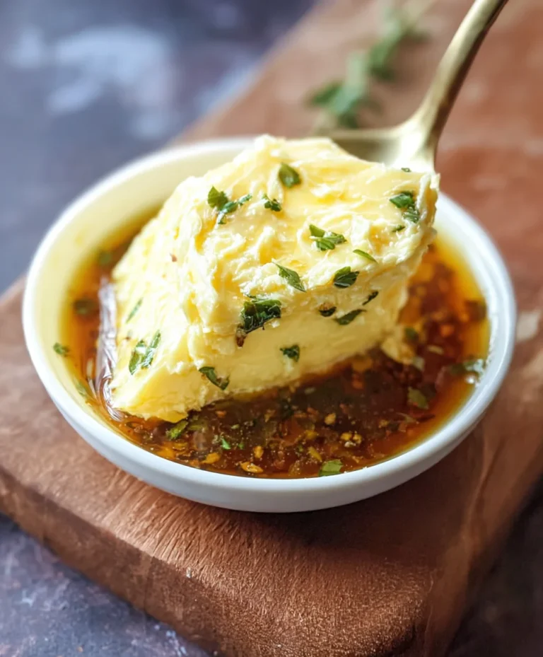 Cowboy Butter-Savory Steak Sauce for Grilling