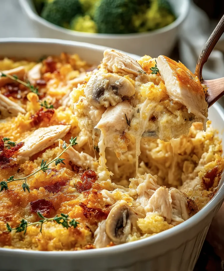 Easy Low-Carb Chicken Casserole Delight