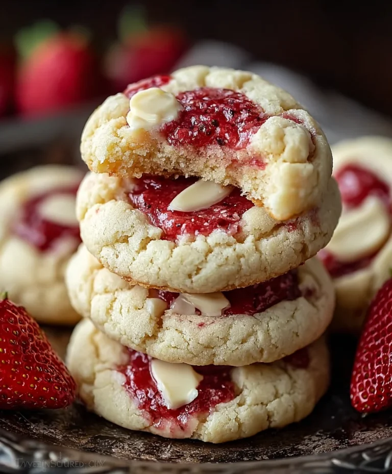 Strawberry Cheesecake Cookies – Easy & Delicious Recipe