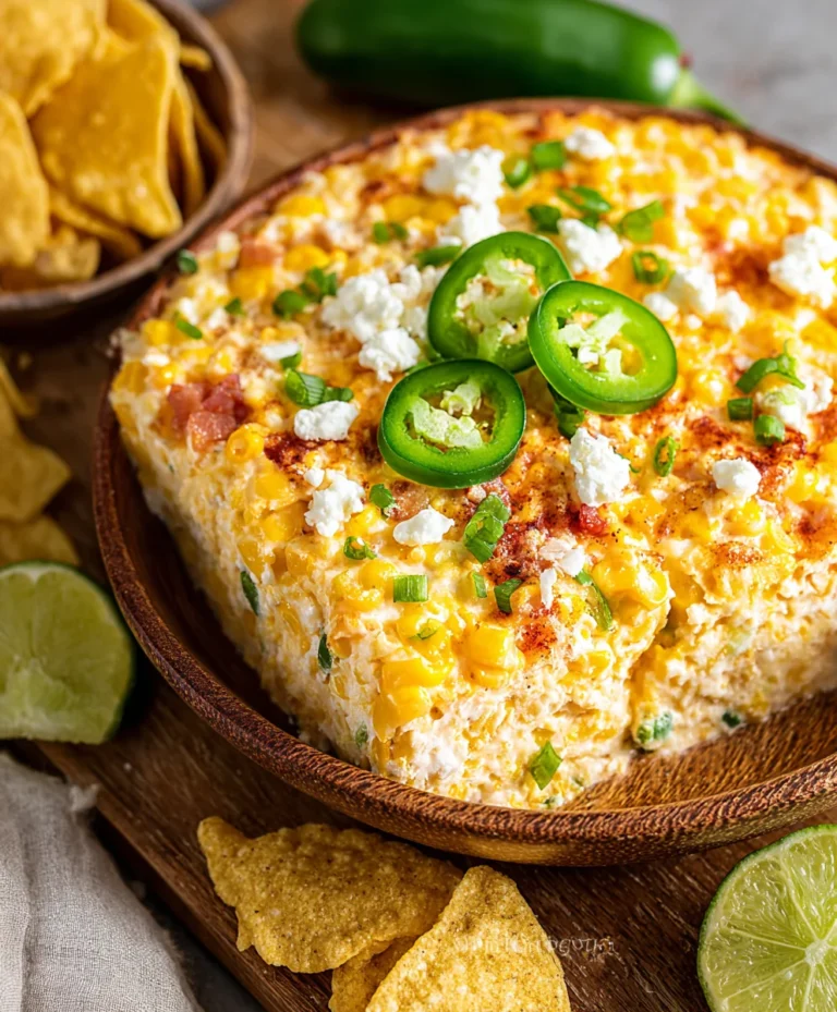 Easy Crockpot Jalapeno Corn Dip Recipe