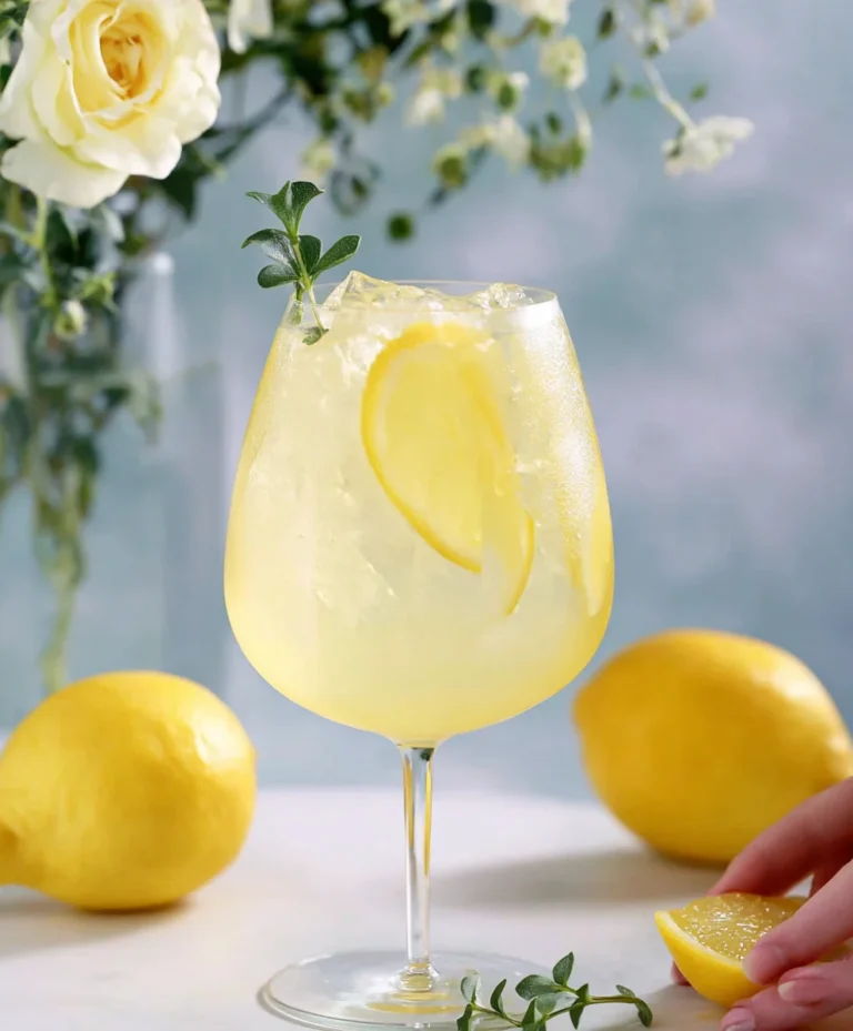 Non-Non-Non-Alcoholic Alternativeic Limoncello Spritz Recipe-Refreshing Twist