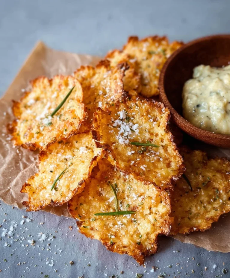 Easy Cottage Cheese Chips – Crispy Low-Carb Snack