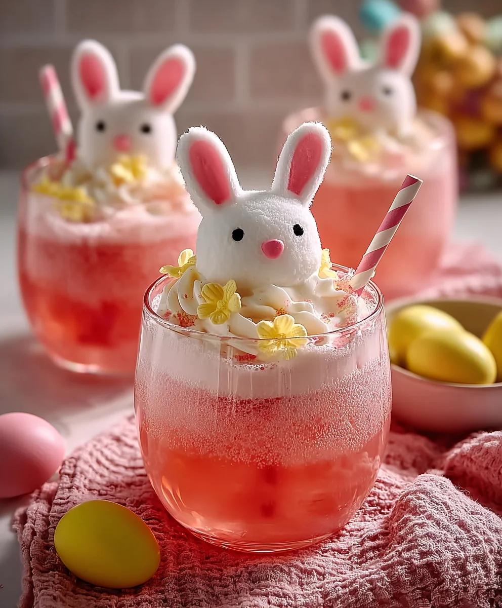 Easter Bunny Punch - Easy Non-Non-Non-Alcoholic Alternativeic Fun Drink