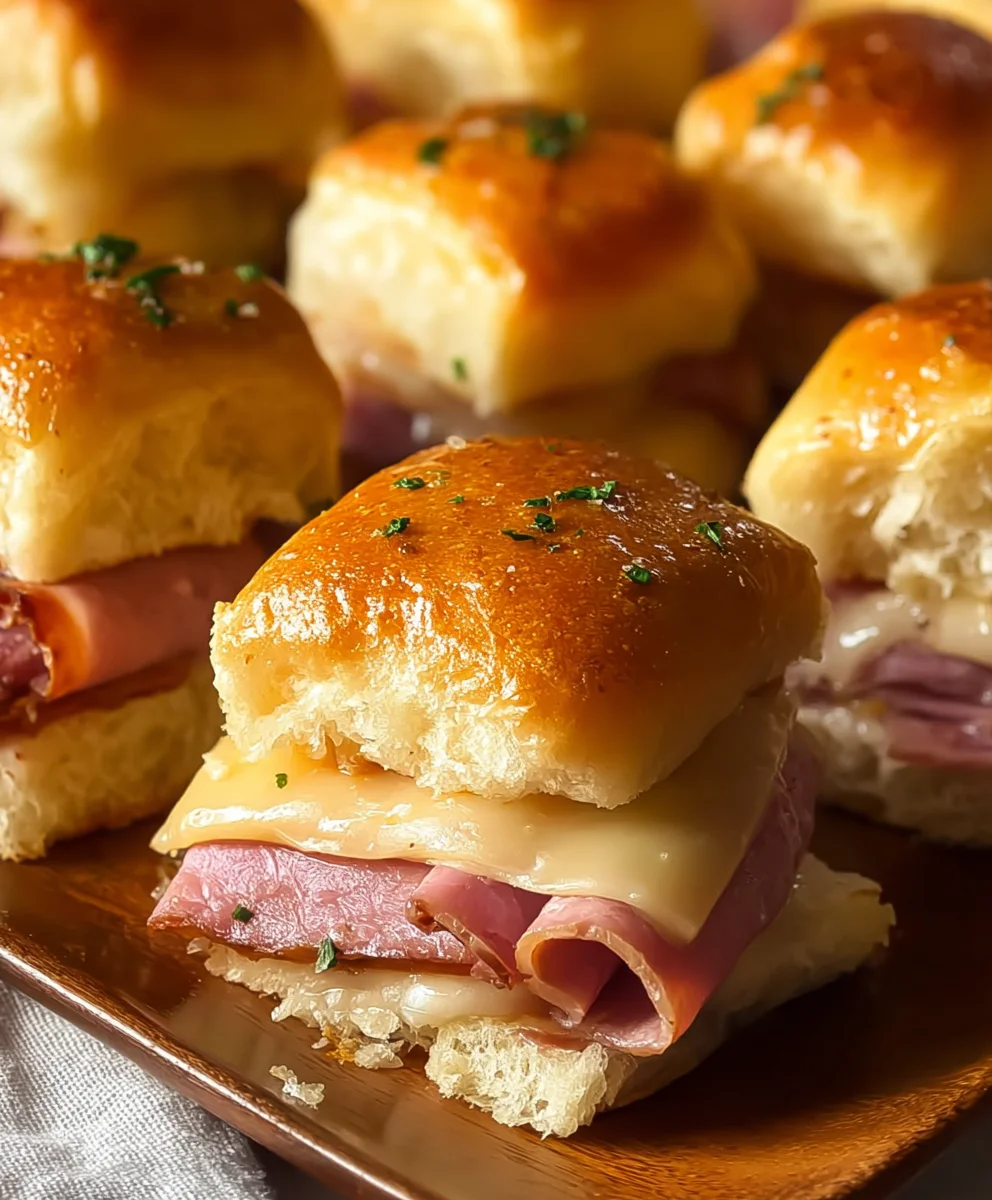 Easy Beef Beef Ham Swiss Sliders Quick Recipe
