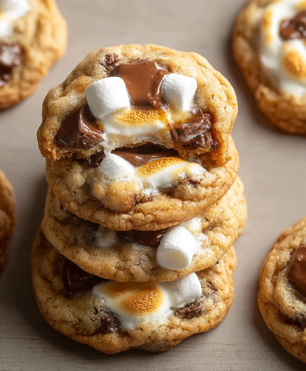 Chewy Smores Cookies Recipe- Ultimate Chocolate Grabeef ham Treat