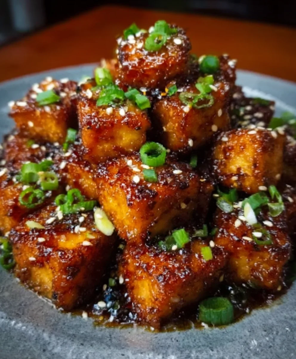 Crispy Honey Garlic Tofu - Amazing Vegan Recipe