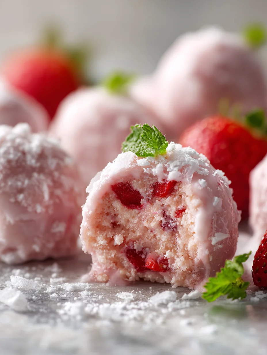 Easy Strawberry Yogurt Bites Healthy Treat