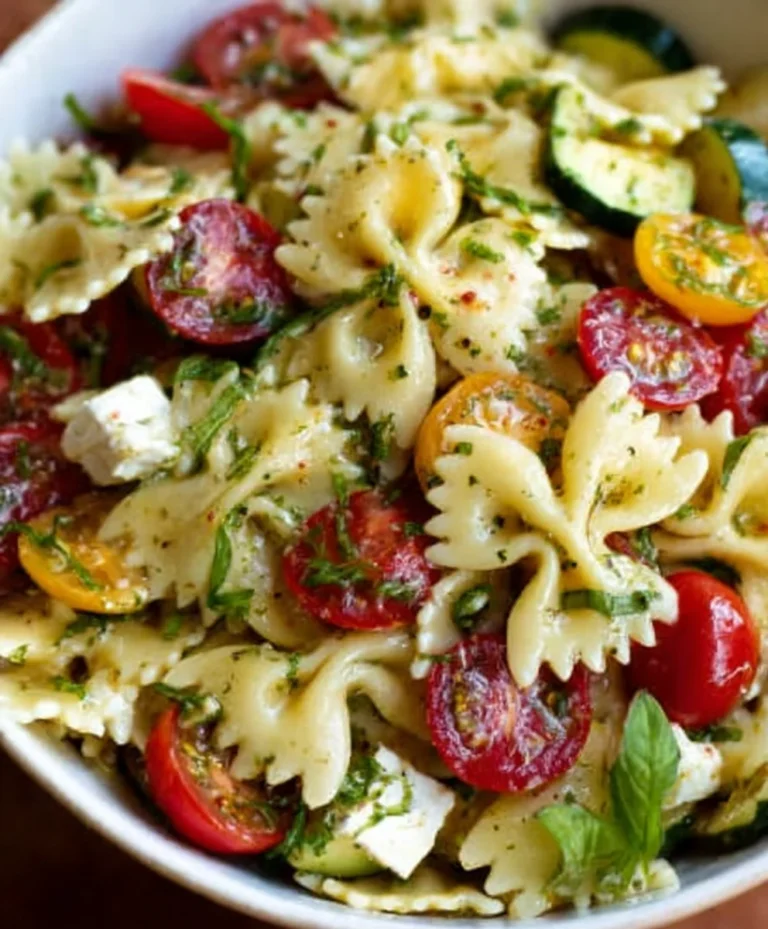 Easy Bow Tie Pasta Salad Recipe- Delicious & Quick