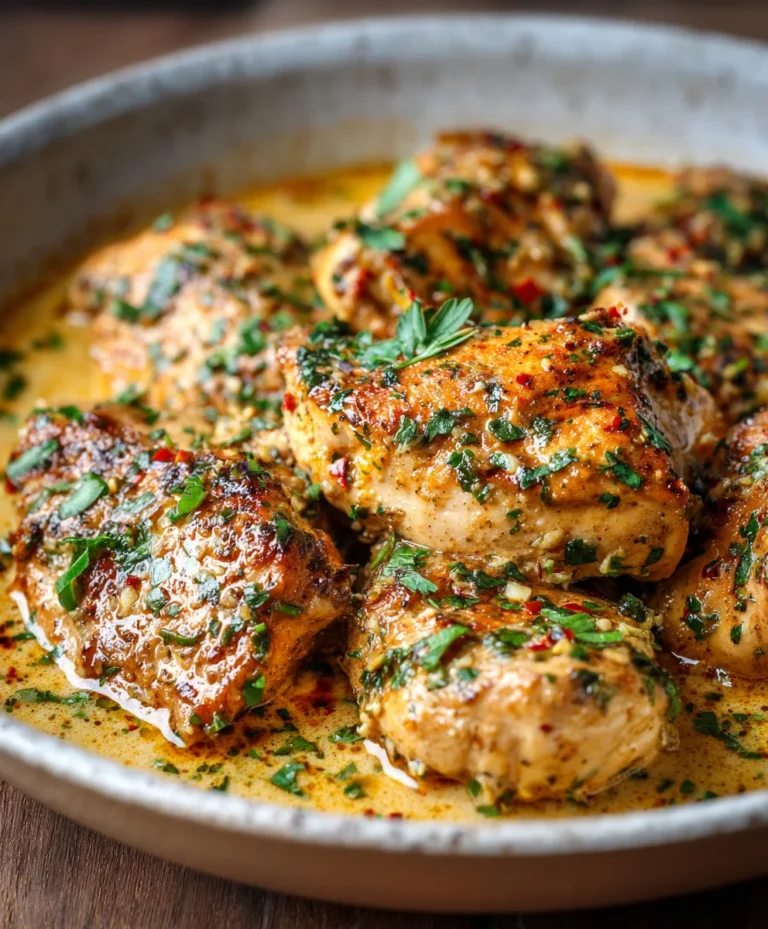 Garlic Butter Chicken Recipe – Easy & Delicious