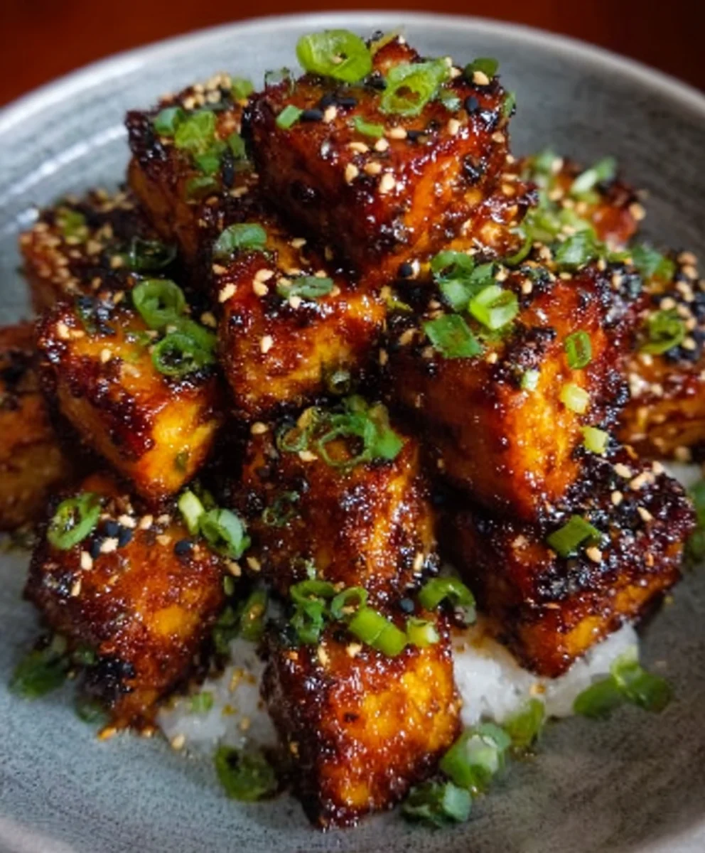 Crispy Honey Garlic Tofu - Amazing Vegan Recipe