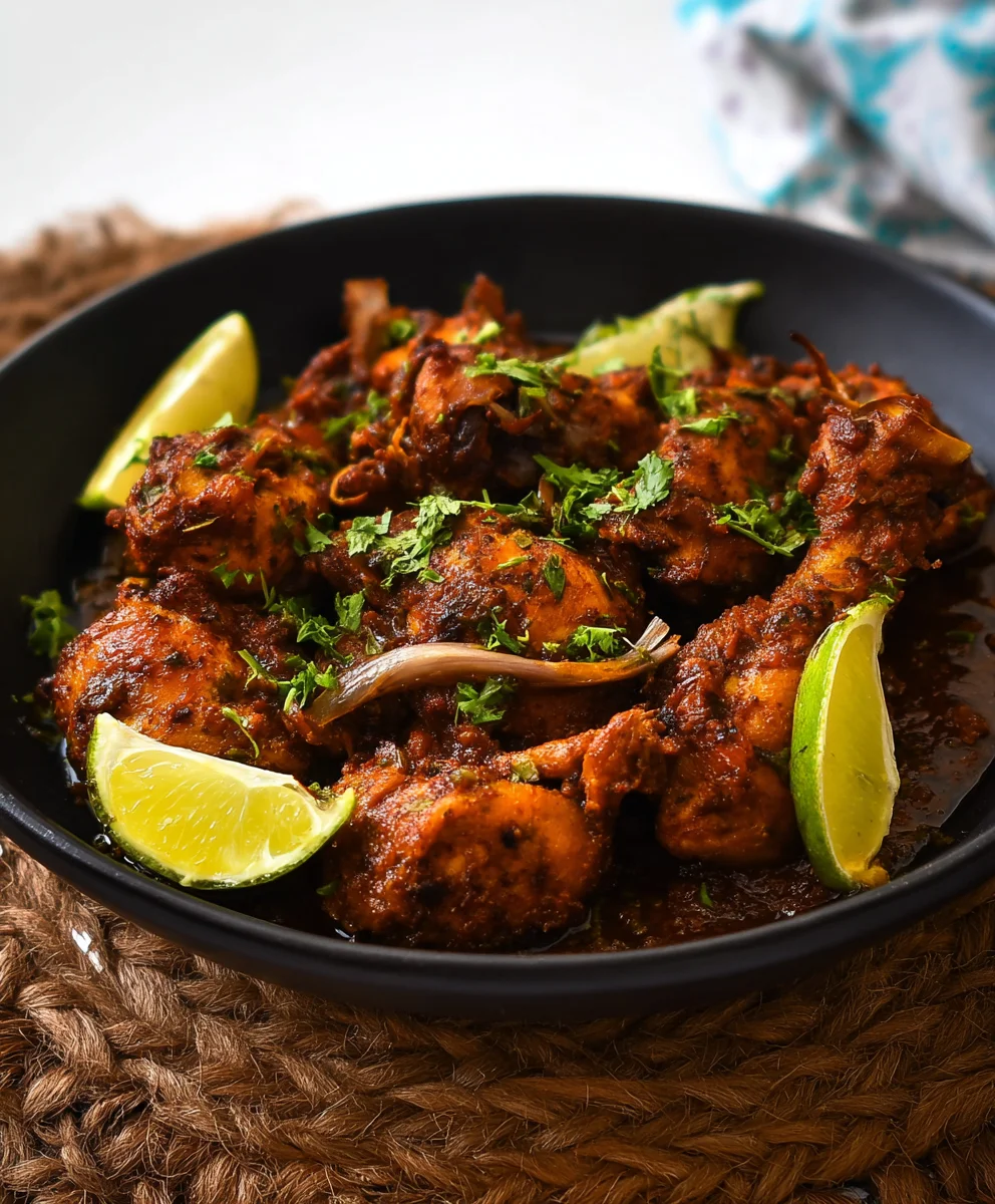 Authentic Chicken Chukka Recipe-Flavorful & Easy