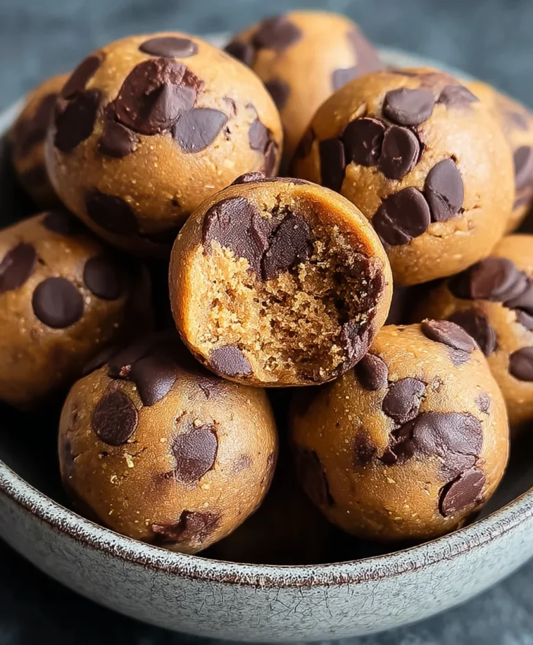 Brookie Protein Balls – Delicious & Healthy Snack