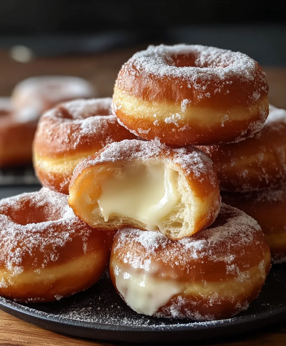 Milky Cheese Donuts- Delicious Sweet & Savory Treat