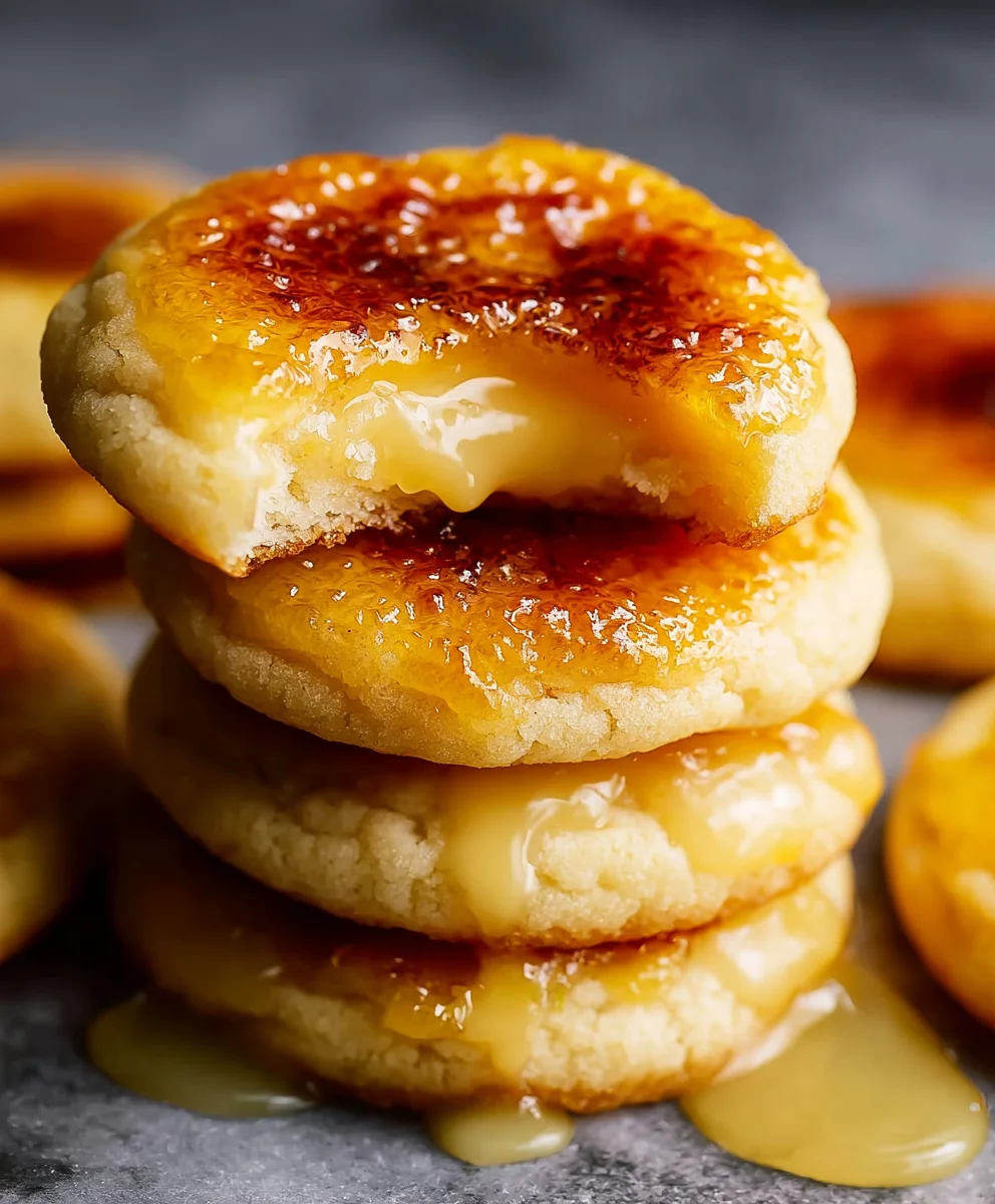 Lemon Creme Brulee Cookies-Sweet & Easy Recipe