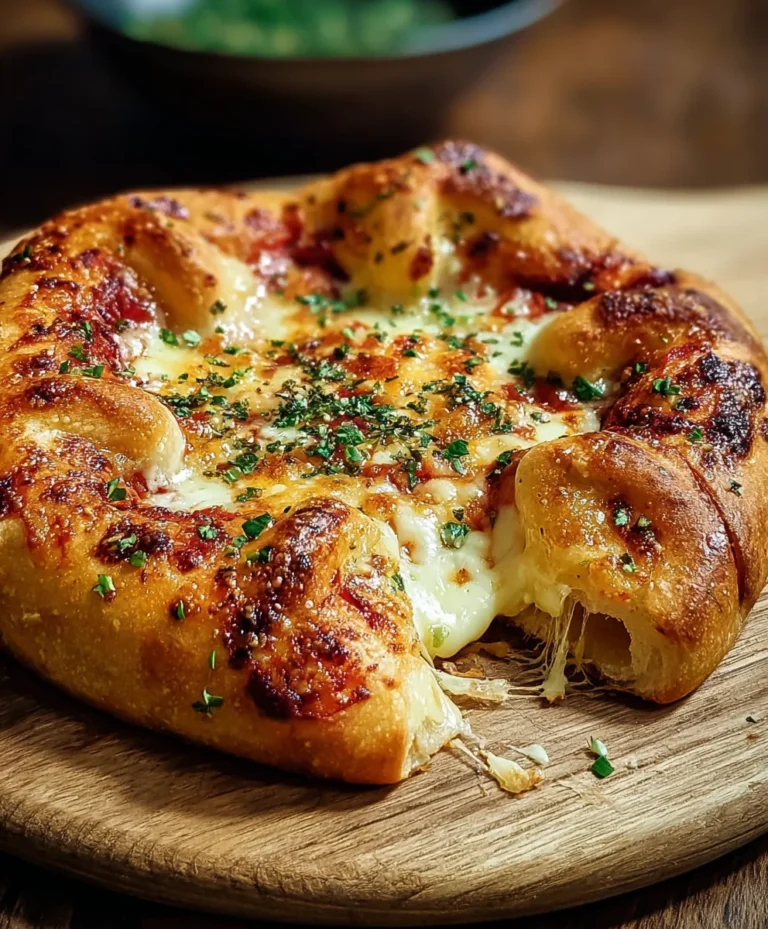 Stuffed Brie Cheese Pizza- Decadent & Easy Recipe