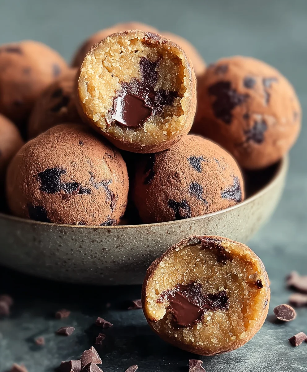 Brookie Protein Balls - Delicious & Healthy Snack