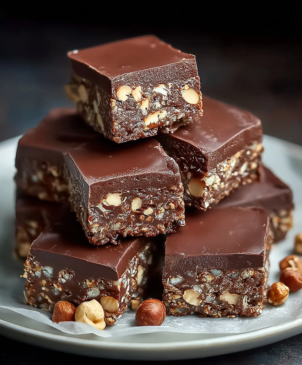 Easy No-Bake Chocolate Biscuit Bars Recipe