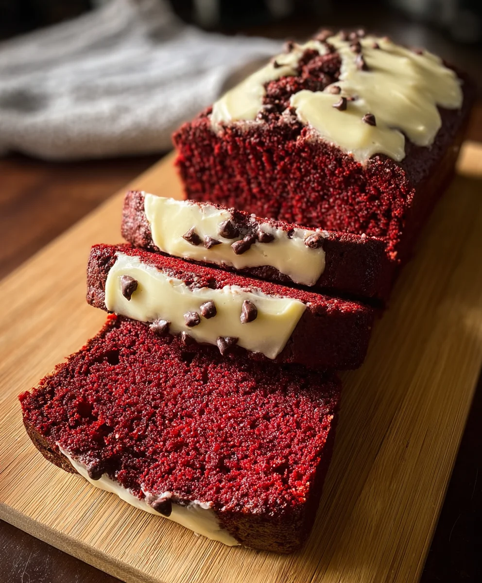 Delicious Red Velvet Banana Bread Recipe