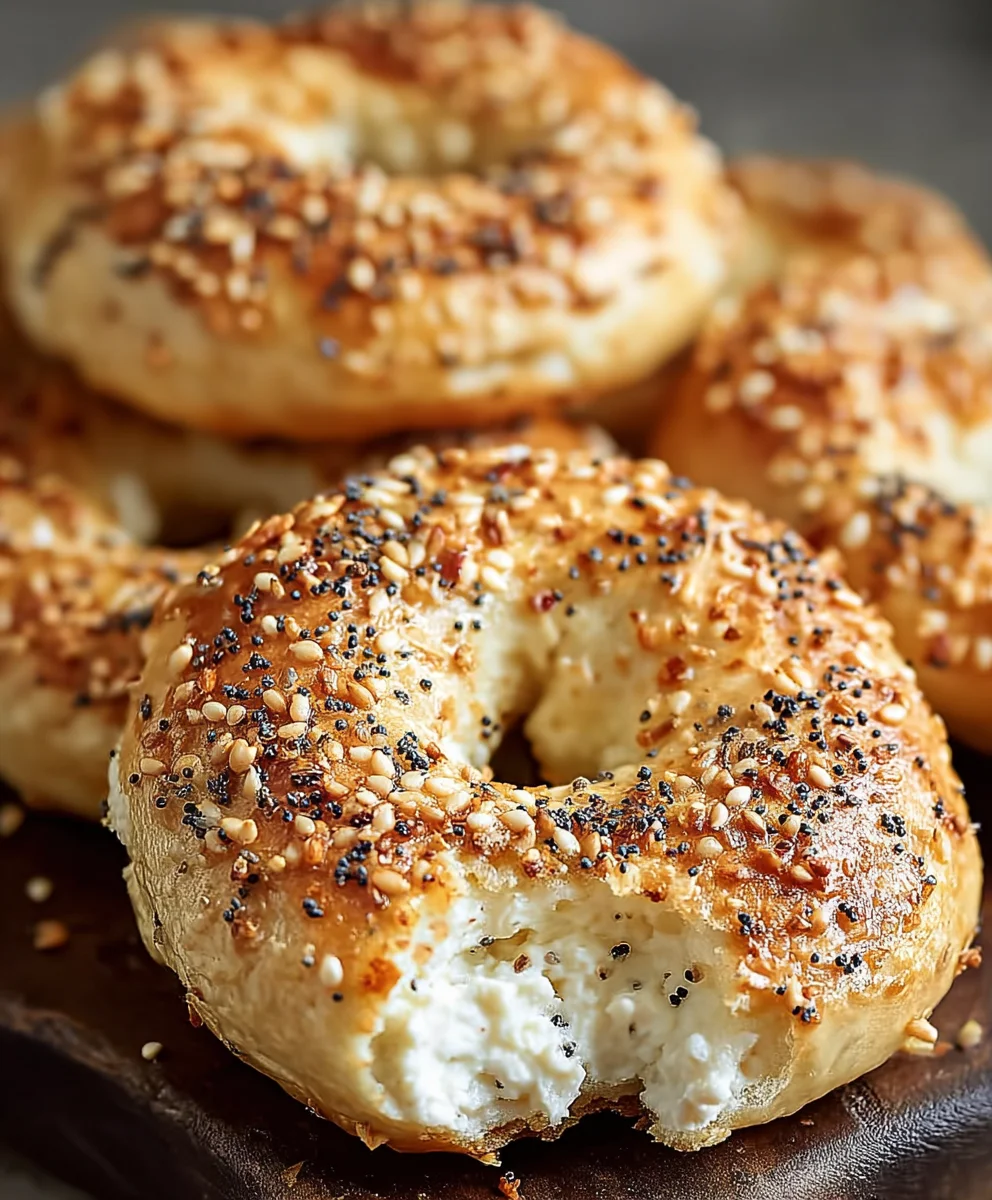 Greek Yogurt Bagels-High Protein Twist