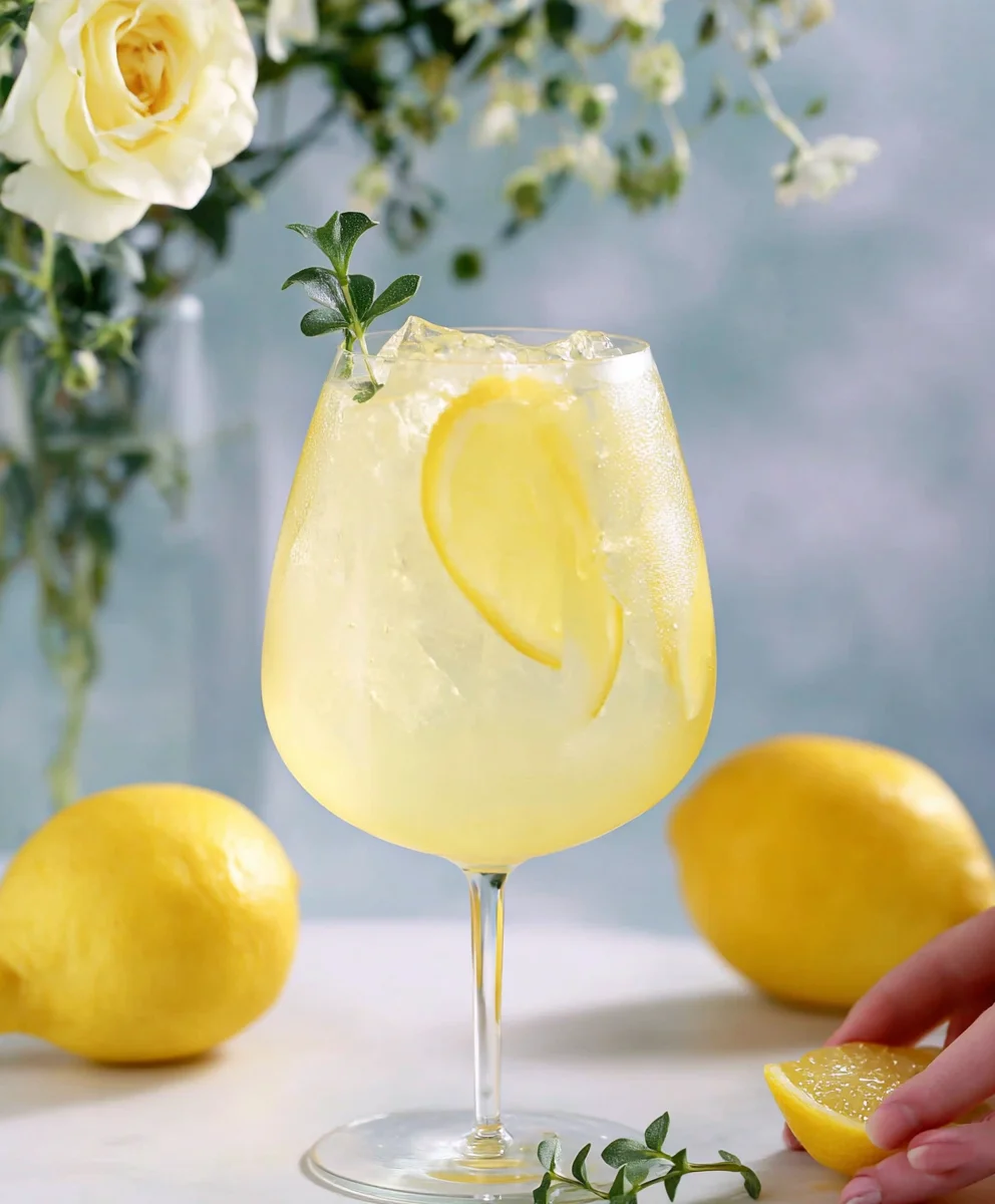 Refreshing Limoncello Spritz - Non-Non-Non-Alcoholic Alternativeic Twist