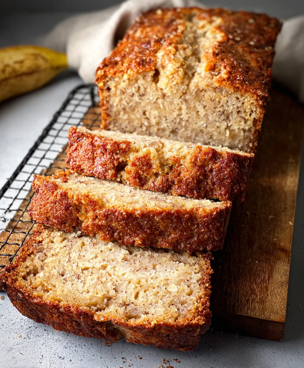 Moist Cottage Cheese Banana Bread Recipe
