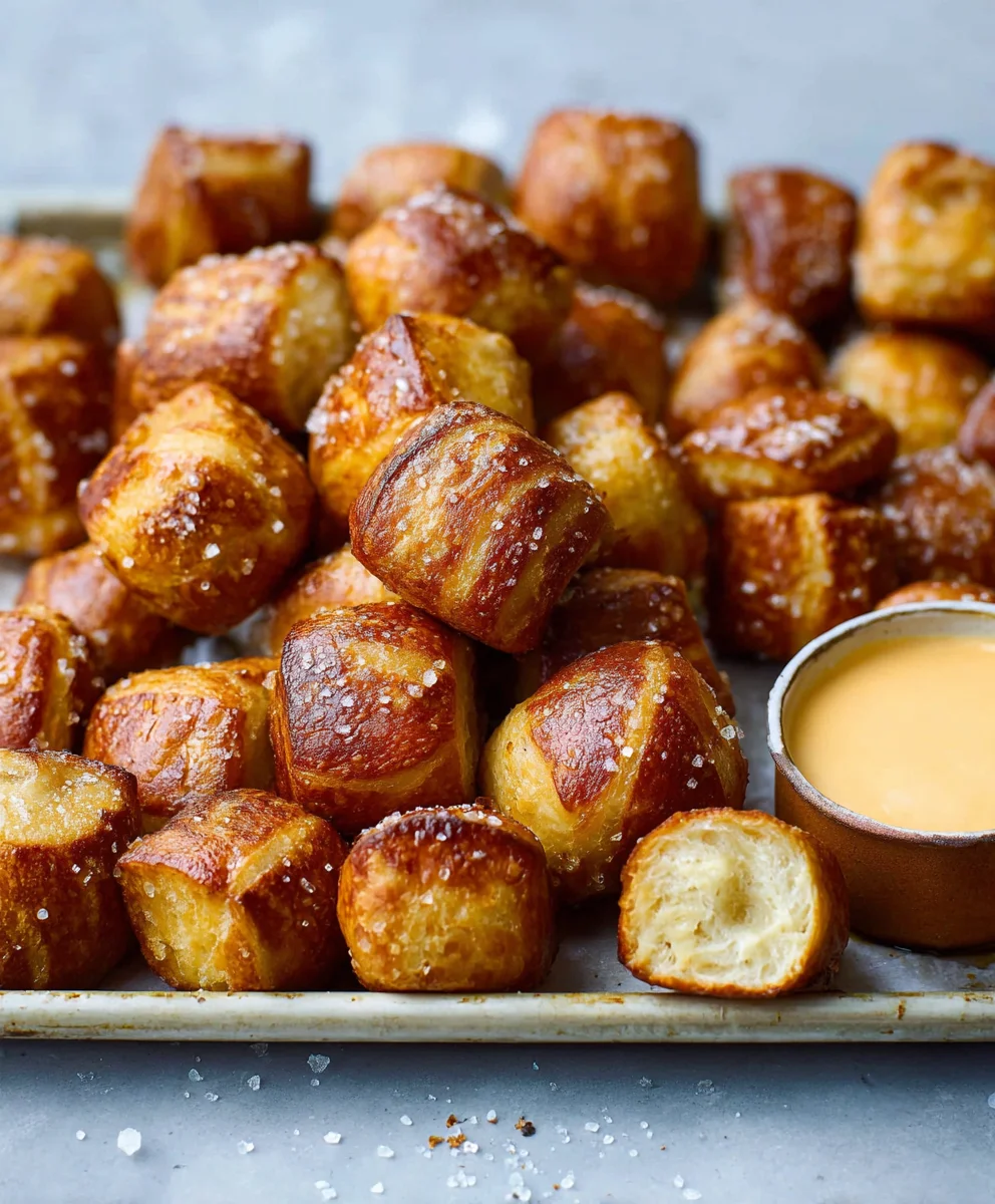 Soft Pretzel Bites Recipe - Easy Homemade Twist