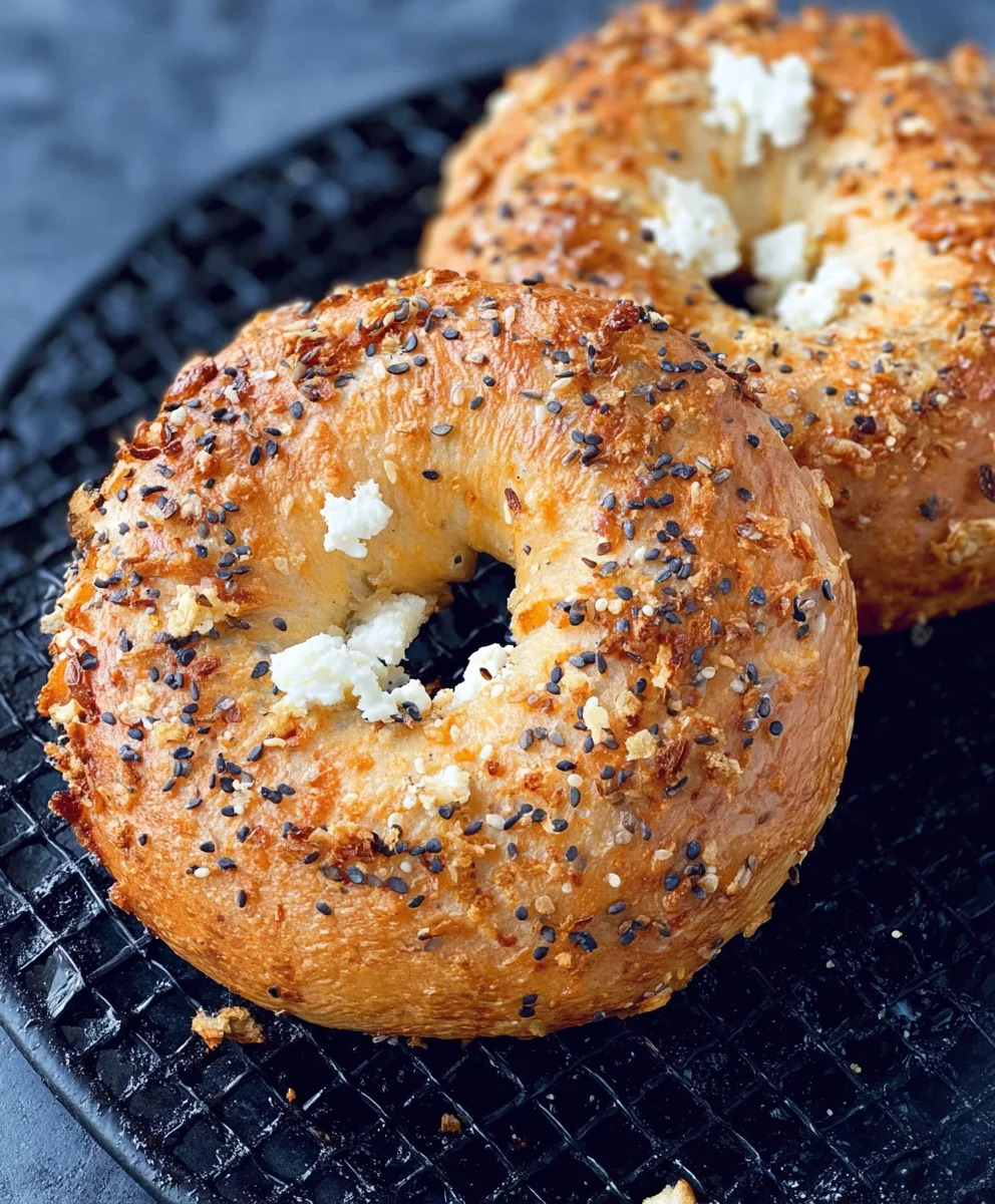 Protein Bagels - Healthy Cottage Cheese Breakfast