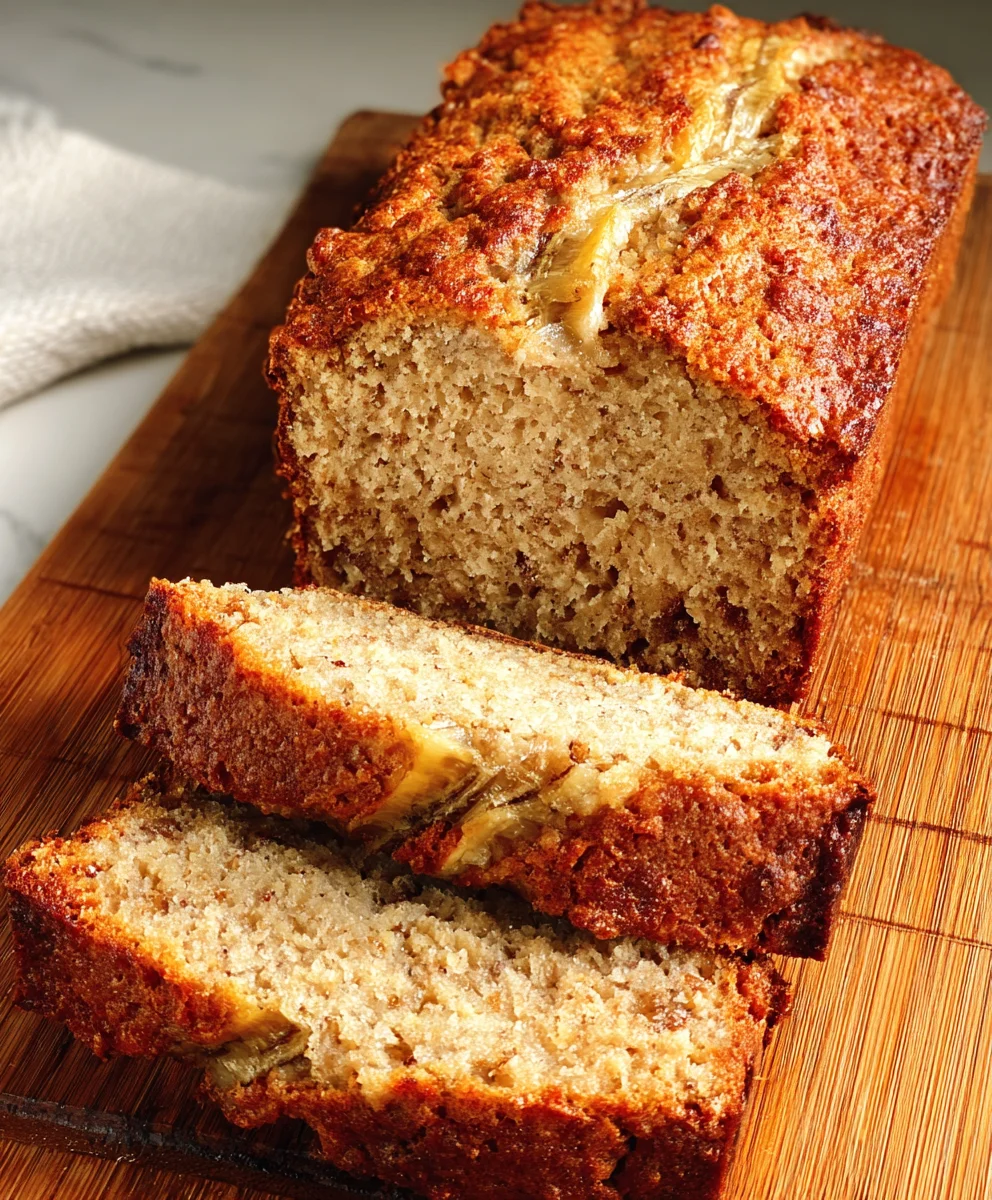 Moist Cottage Cheese Banana Bread Recipe