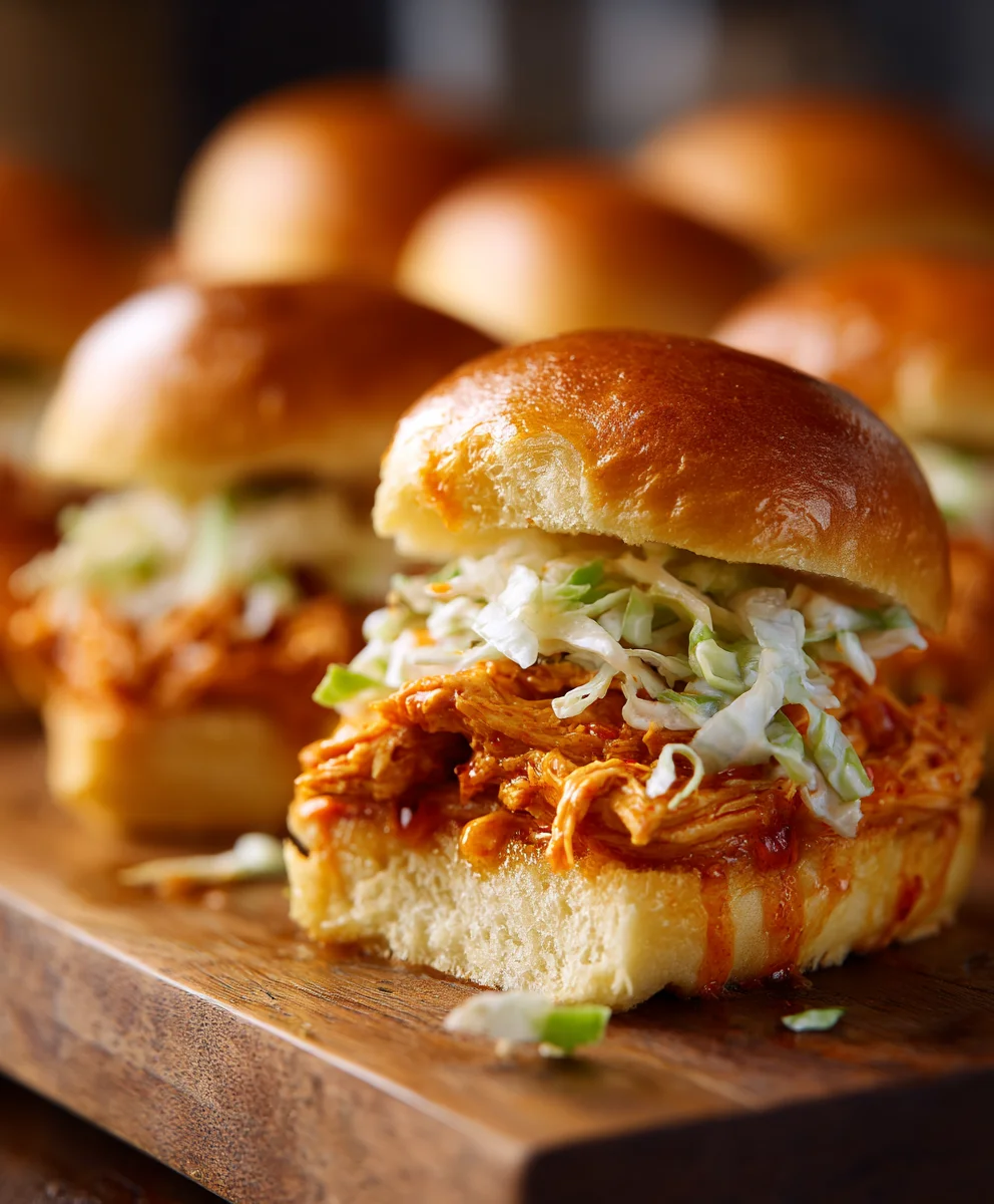 Bang Bang Chicken Sliders - Easy Flavorful Appetizer